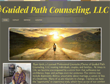 Tablet Screenshot of guidedpathcounseling.com